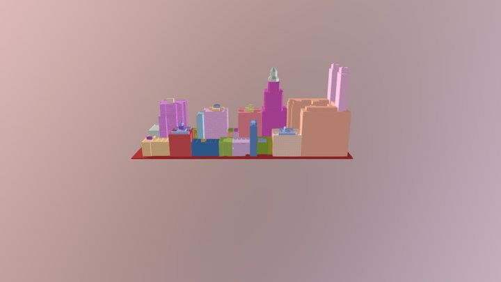 Manhattan 2 3D Model