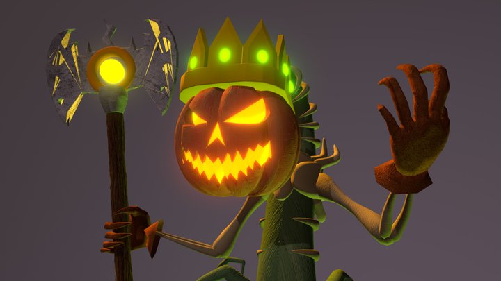 The Hallowed King 3D Model