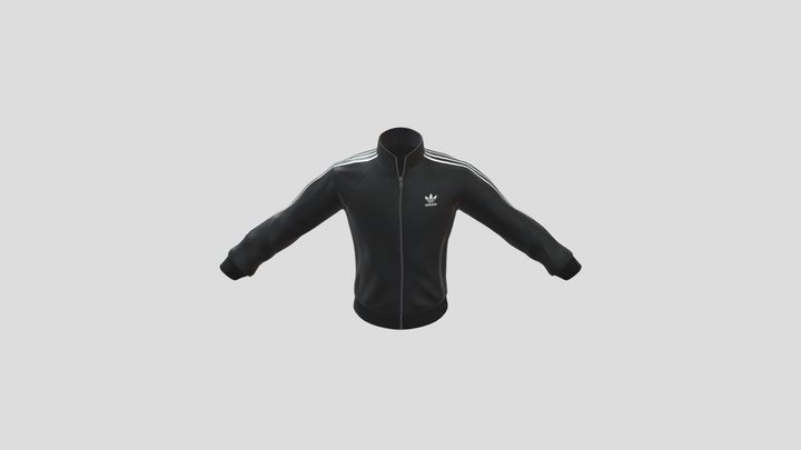 Adidas Jacket 3D Model