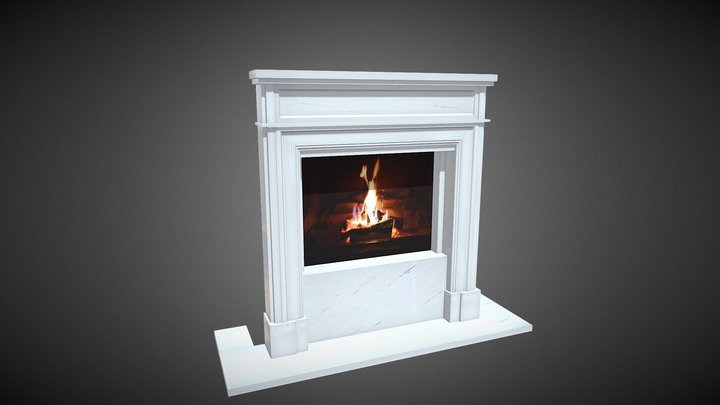 Fireplace Dm5 3D Model
