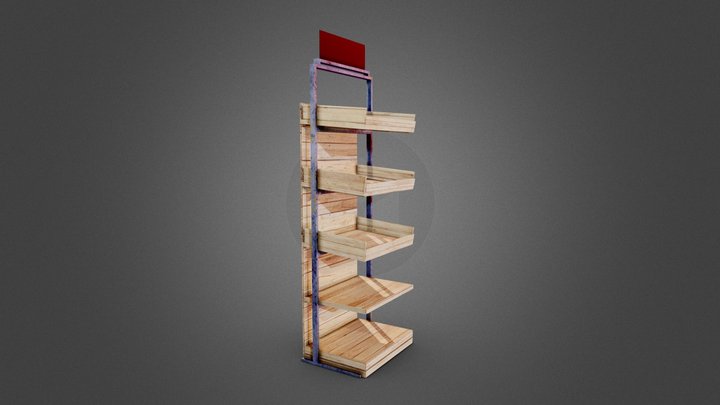 The Display Rack 3D Model