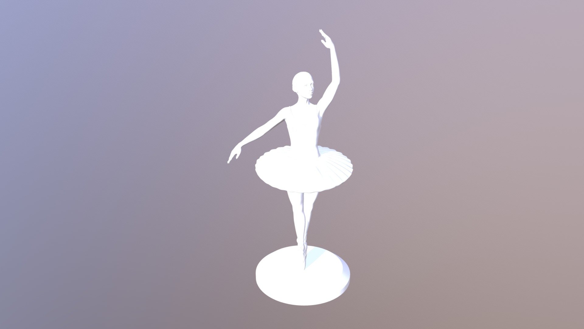 Ballet Dancer 3d Model By Niaccstem [2382ab2] Sketchfab