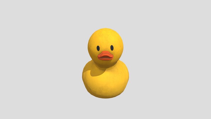 Classic Rubber Ducky - Game-Ready Prop – Modello 3D gratuito STL
