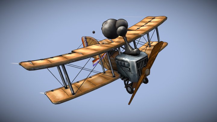 DAE The Flying Circus 3D Model
