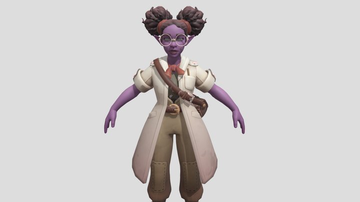 Jina (Palia) 3D Model