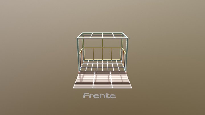 Cafe Container 3D Model