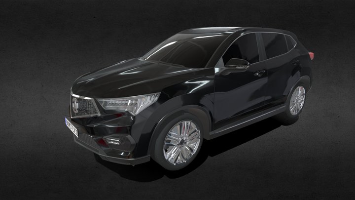 Acura CDX 2016 – Realistic 3D Car Model