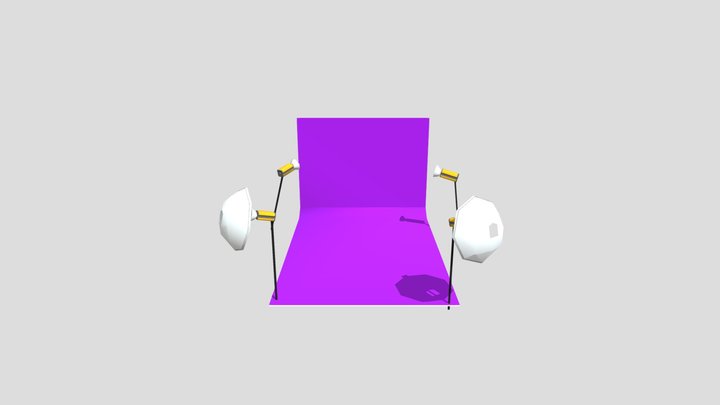 Photo Wall 3D Model