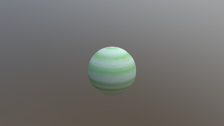 Planets and Moons 3D Model