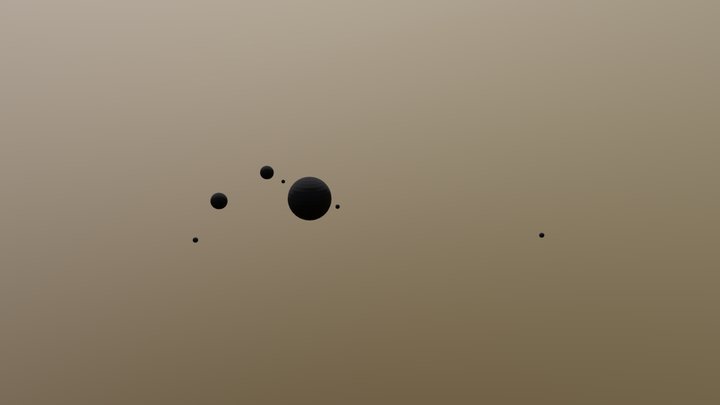 Kepler System11viz 3D Model