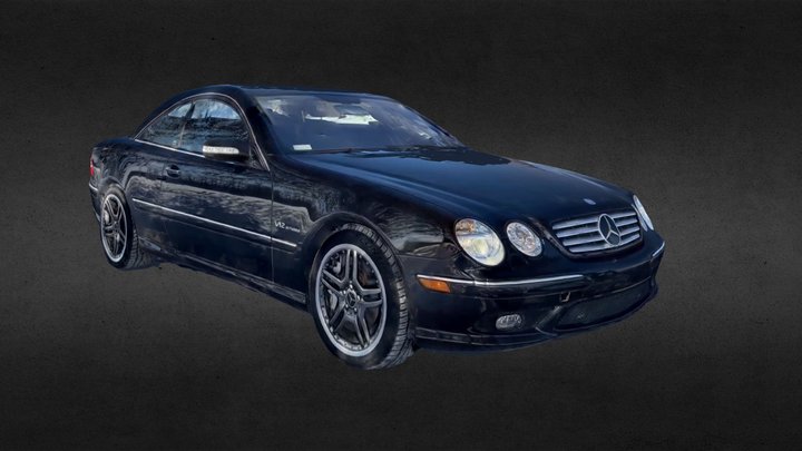 Photogrammetry - '05 Mercedes CL65 AMG (C215) 3D Model