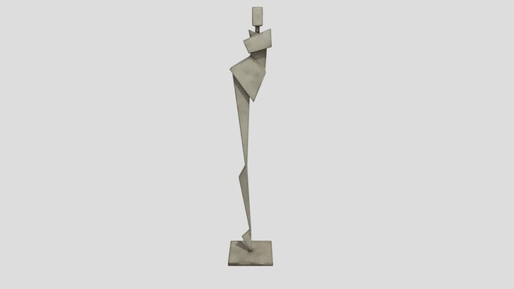 Abstract woman sculpture 3D Model