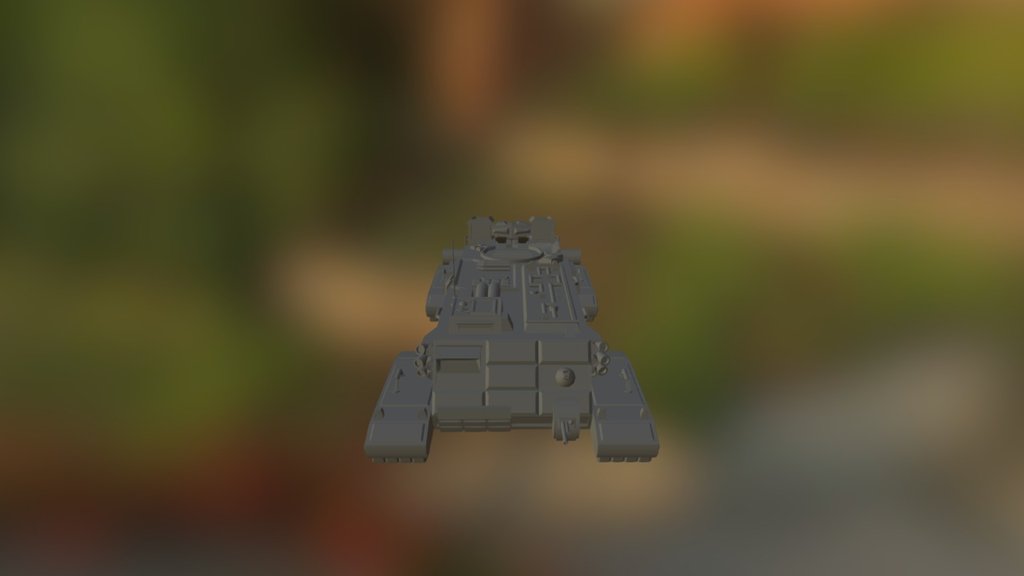Finished Missle Tank