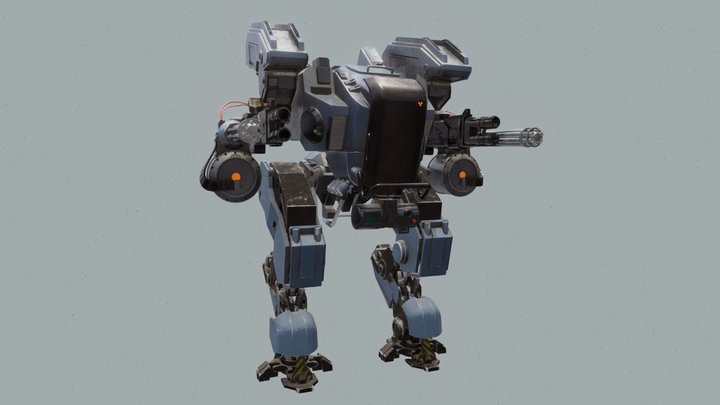 Mech 3D models - Sketchfab