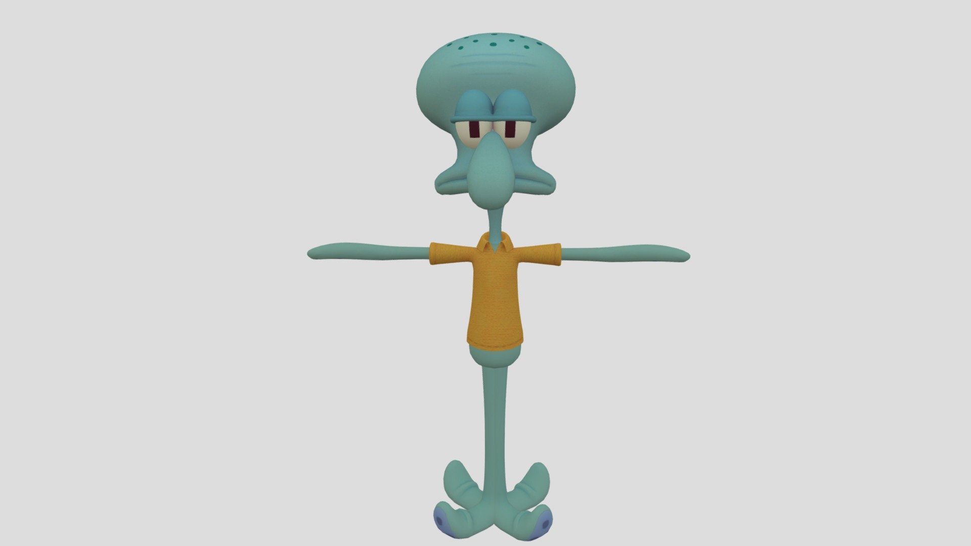 Nasb2 - Squidward - Download Free 3D model by SMF Features Developed ...