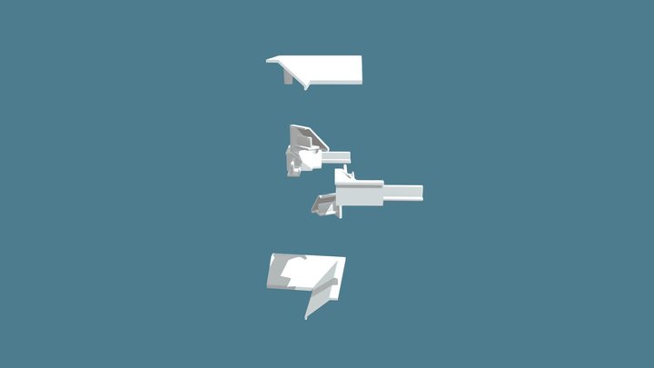 KDP_3D model Комплектующие 3D Model
