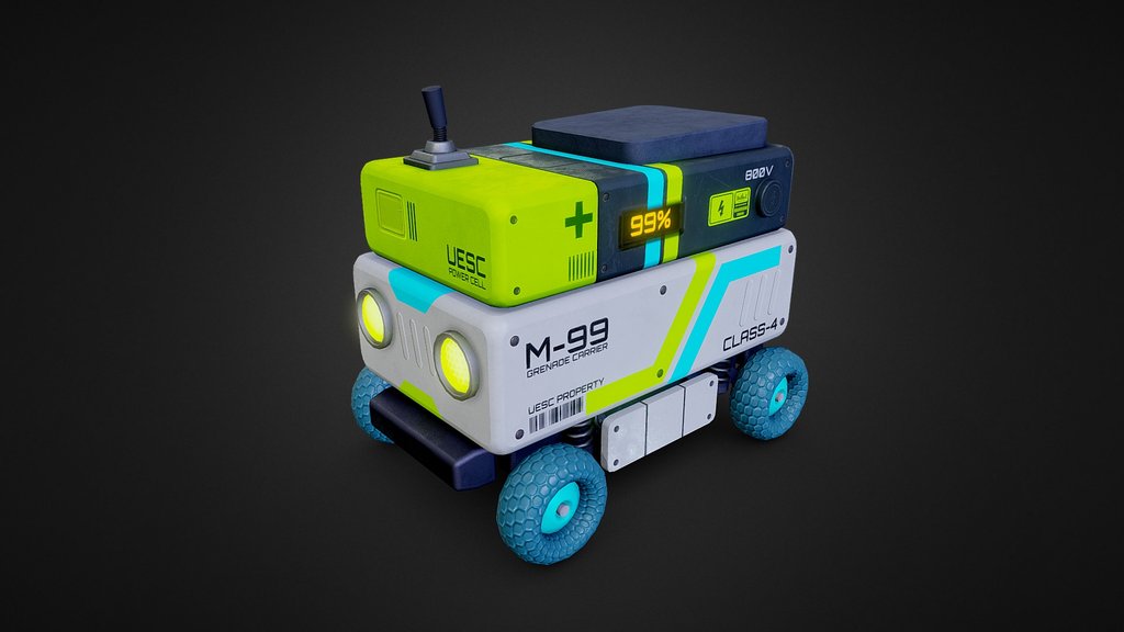 Little Box Jeep (graphic realism)