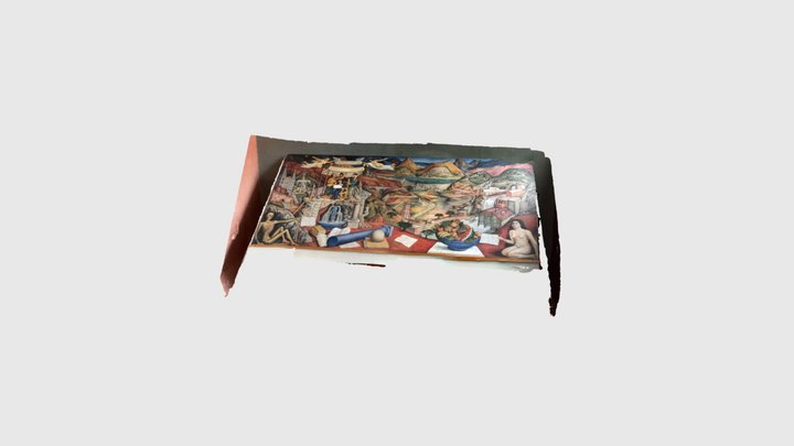 Mural Juan O’Gorman 3D Model