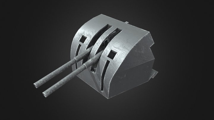 102 mm/45 QF Mk.XVI ( Mk.XIX ) – Modèle 3D gratuit STL