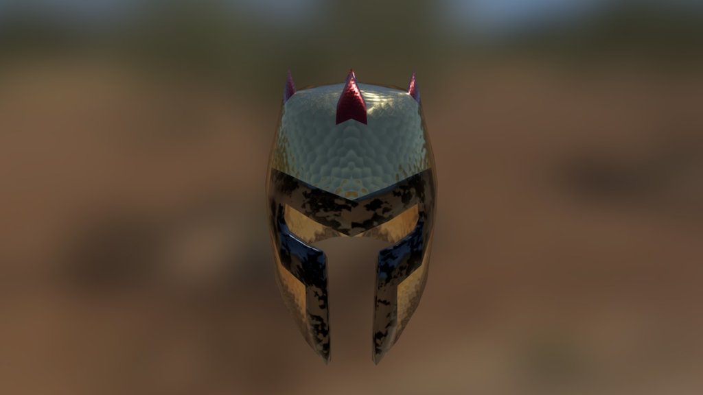 Helmet Substance Painted