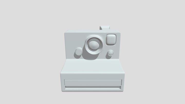 Poloroid Camera 3D Model