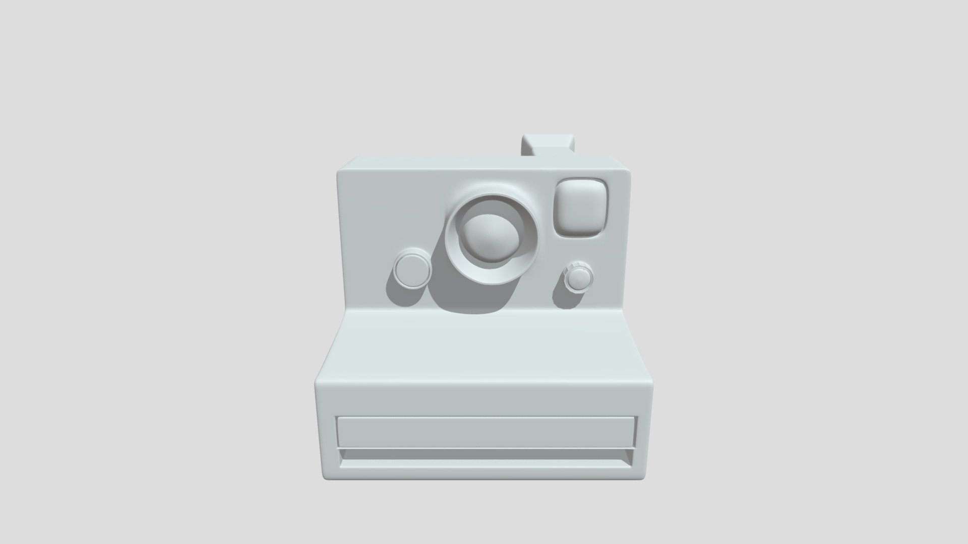 Poloroid Camera - Download Free 3D model by DanielOssa [238beb9 ...