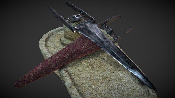 Katar dagger 3D Model