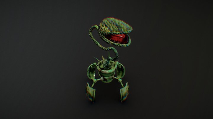 Monster Plant pot 3D Model