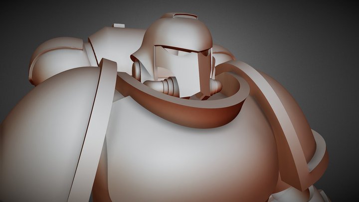 Primaris Wip To Render 3D Model