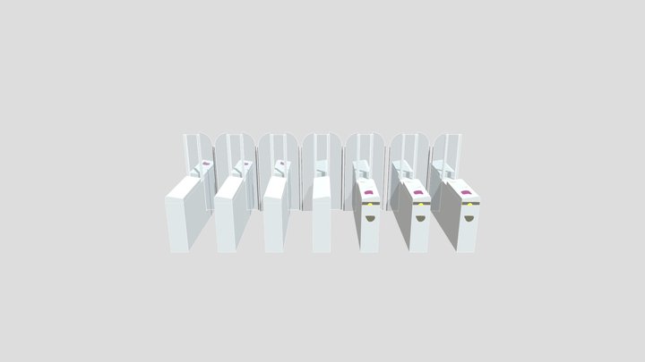 PORTIQUE 3D Model