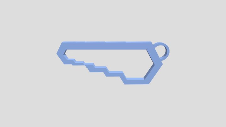 Saw Shaped Wrench 3D Model