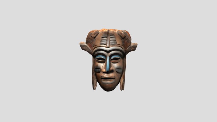 Tribal Mask 3D Model