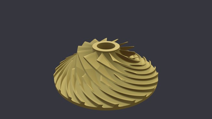 Impeller Comoti 3D Model