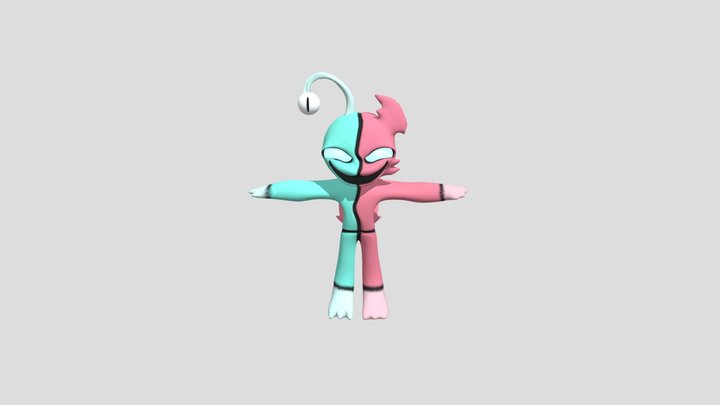 Aquaferal Rigged 3D Model