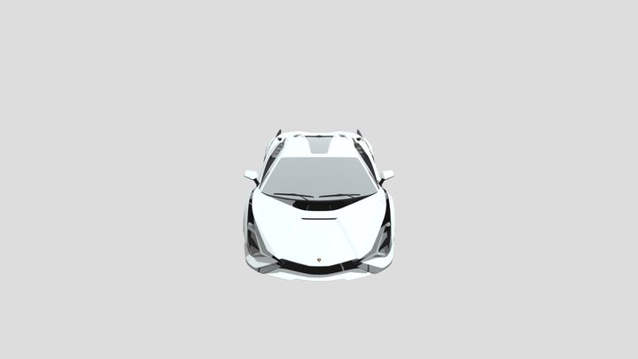 Lamborghini Sian 3D Model