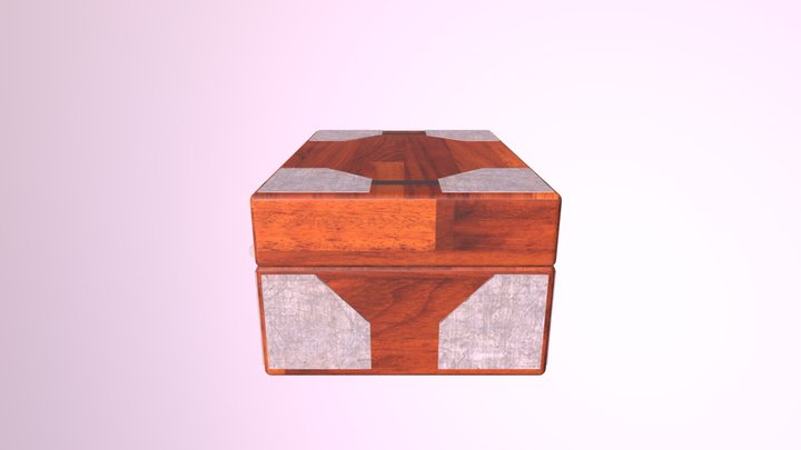 Locked Box 3D Model