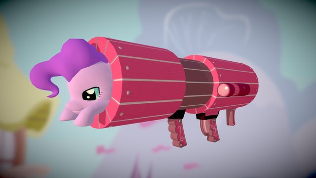 [Download] Pinkie Pie Launcher 3D Model