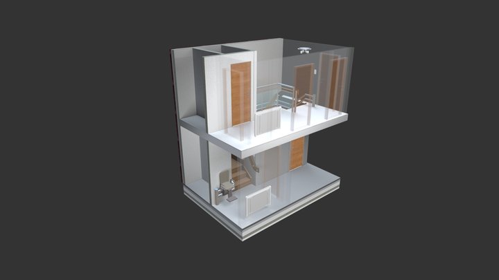 Stairwell Adaptations 3D Model