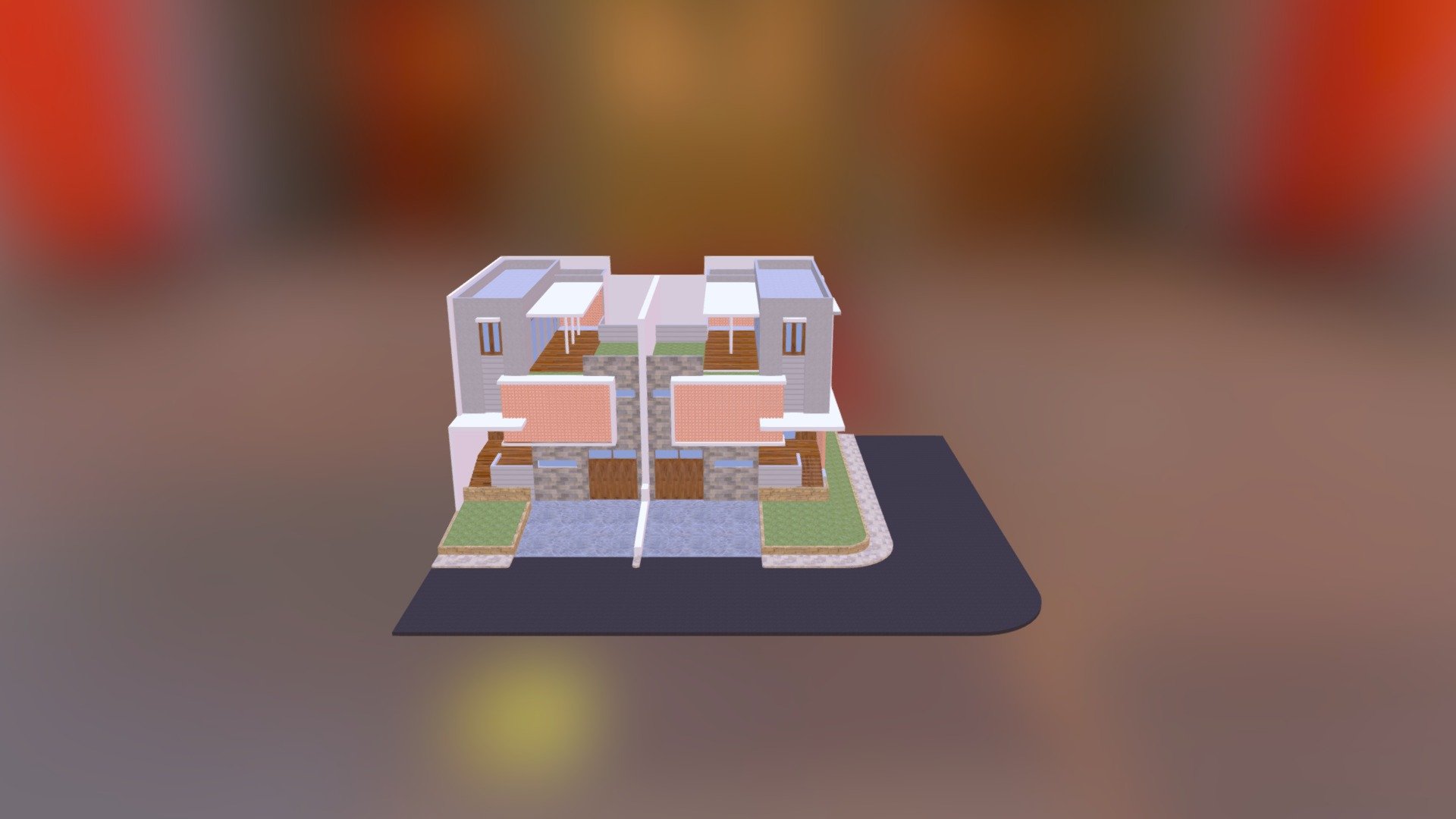 ICO House - 3D model by Ardiansyah Basha (@bovian) [2393fe3] - Sketchfab