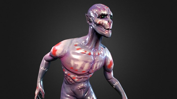 Alien Nomad 3D Model