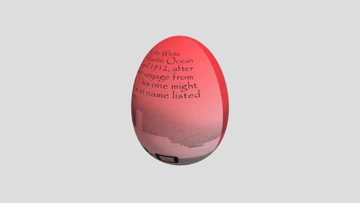 egghunt-red 3D Model