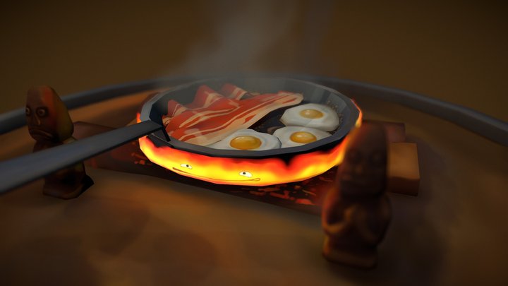 Calcifer 3D Model