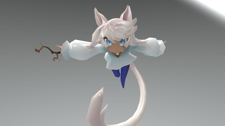 Y'shtola 3D Model