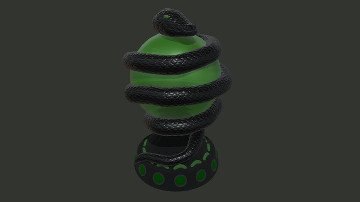 black snake 3D Model