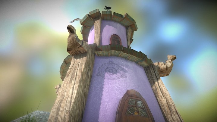 Wizard's tower 3D Model
