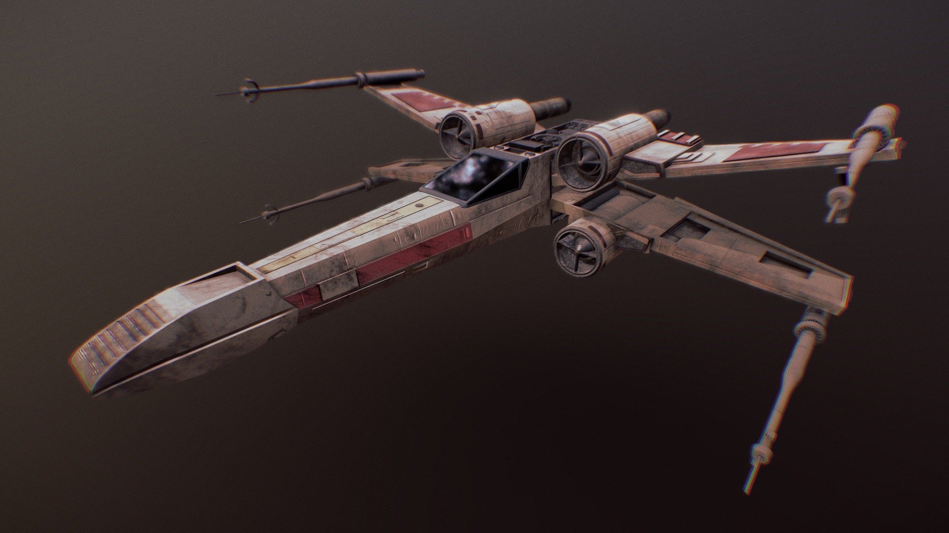 X-wing starfighter | T-65C-A2 - Download Free 3D model by Alana G ...