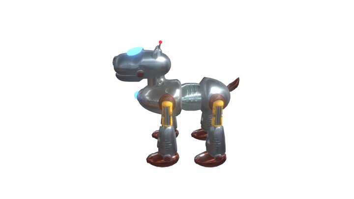 NERDGE Robo Dog Final 3D Model