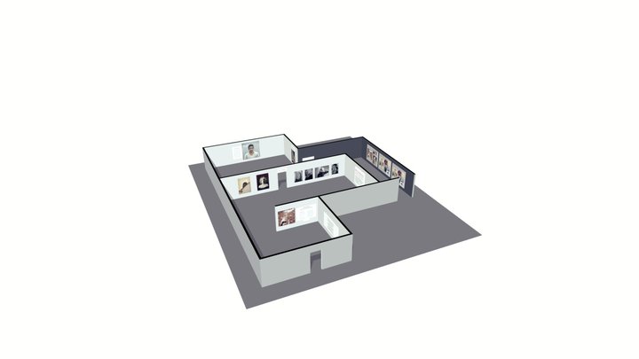 Transparency online virtual exhibition 3D Model