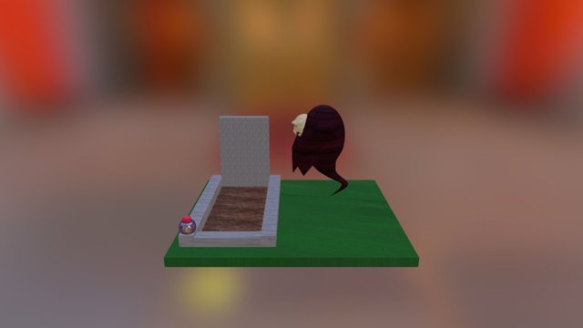 Grave 3D Model