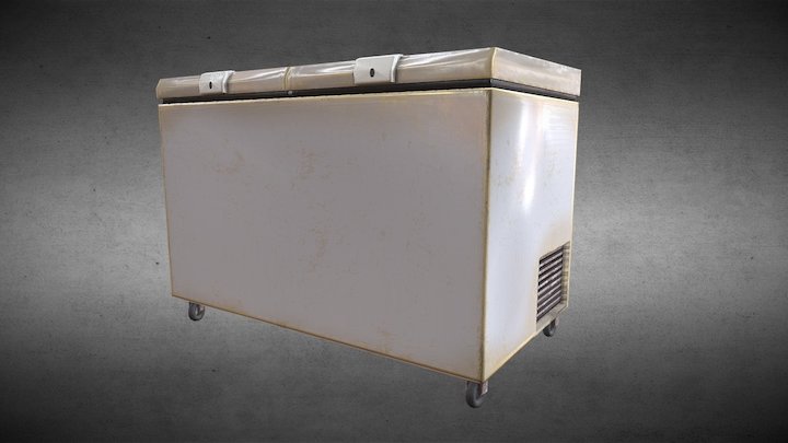 Freezer 3D Model